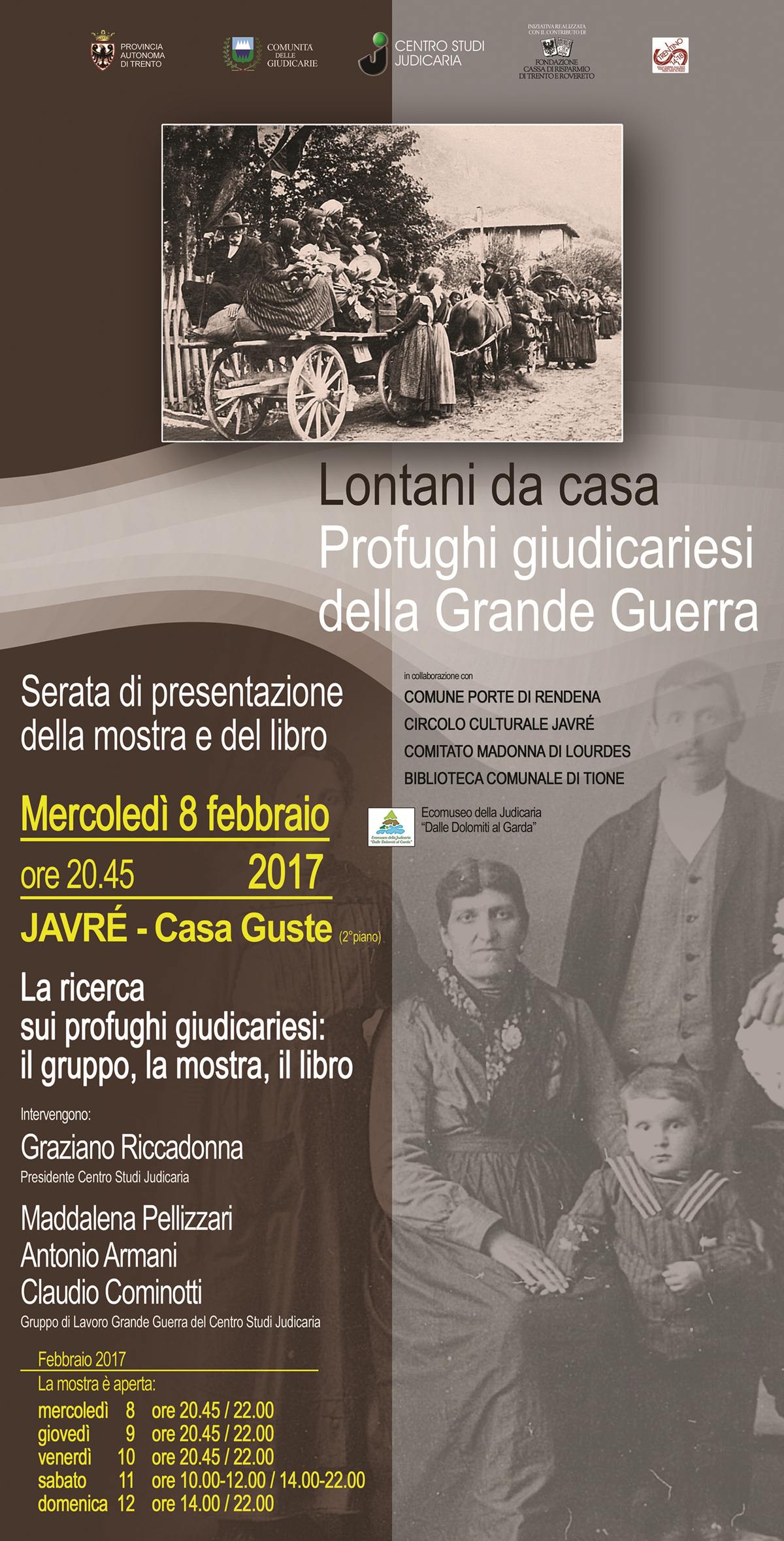 Profughi giudicariesi della Grande guerra - casa guste iavrè