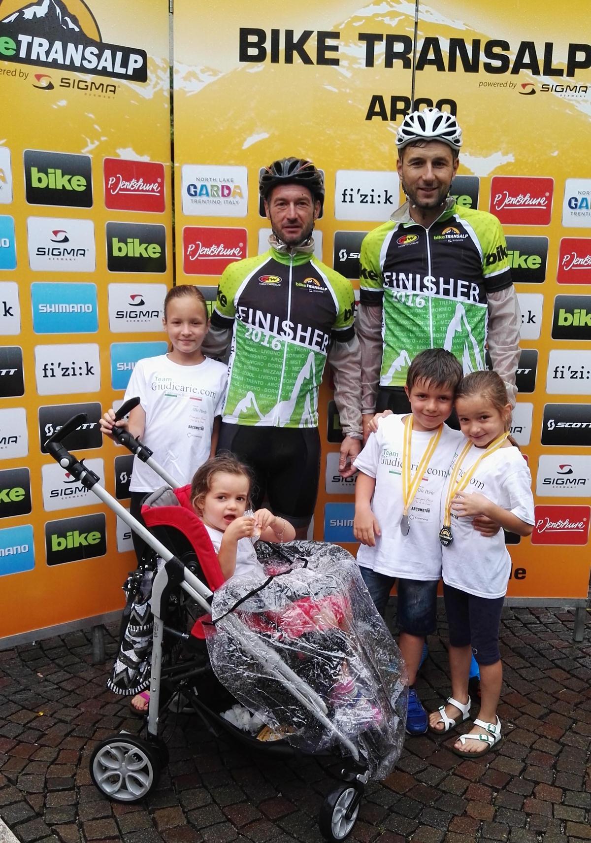 Transalp - Team Giudicarie.com al completo