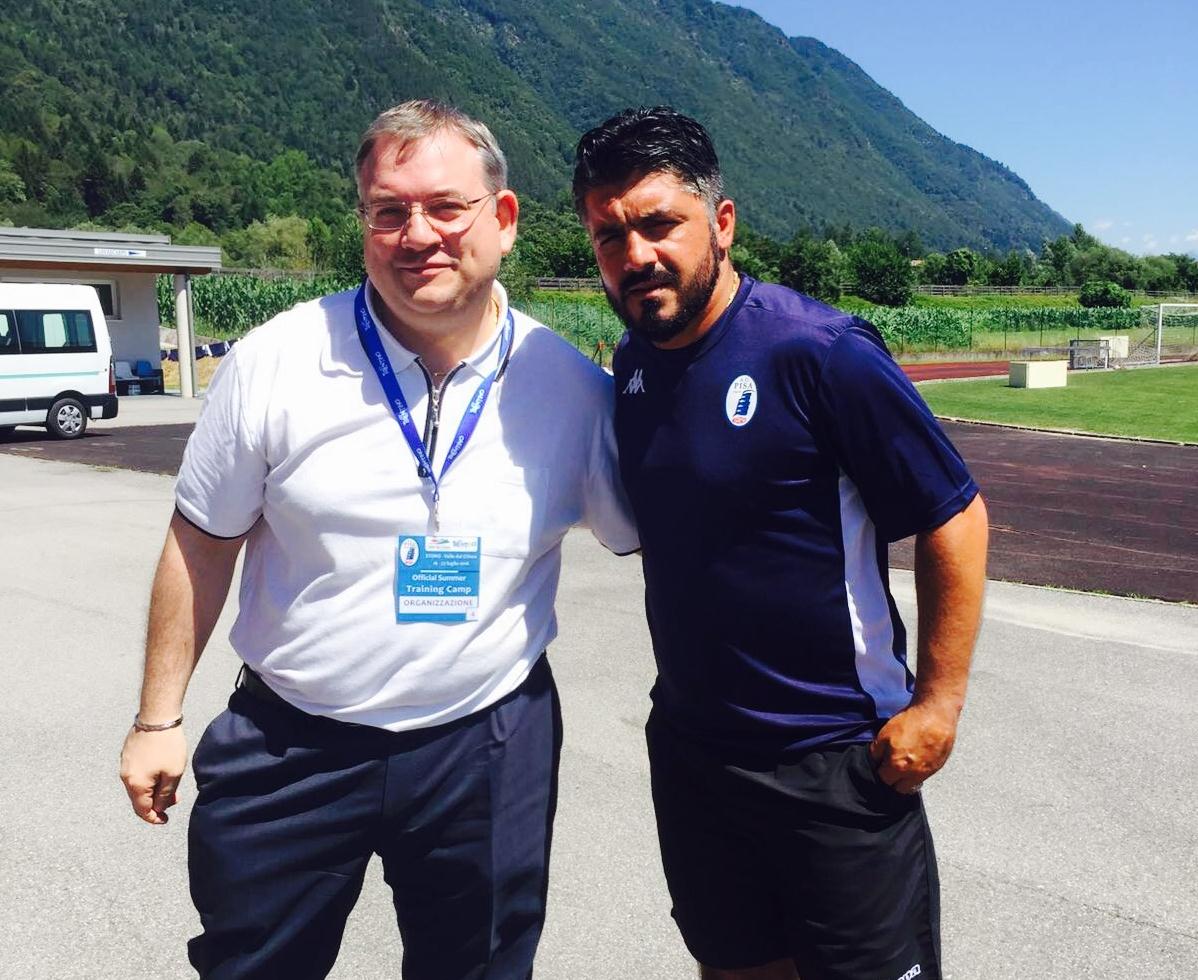 Turinelli con Gattuso