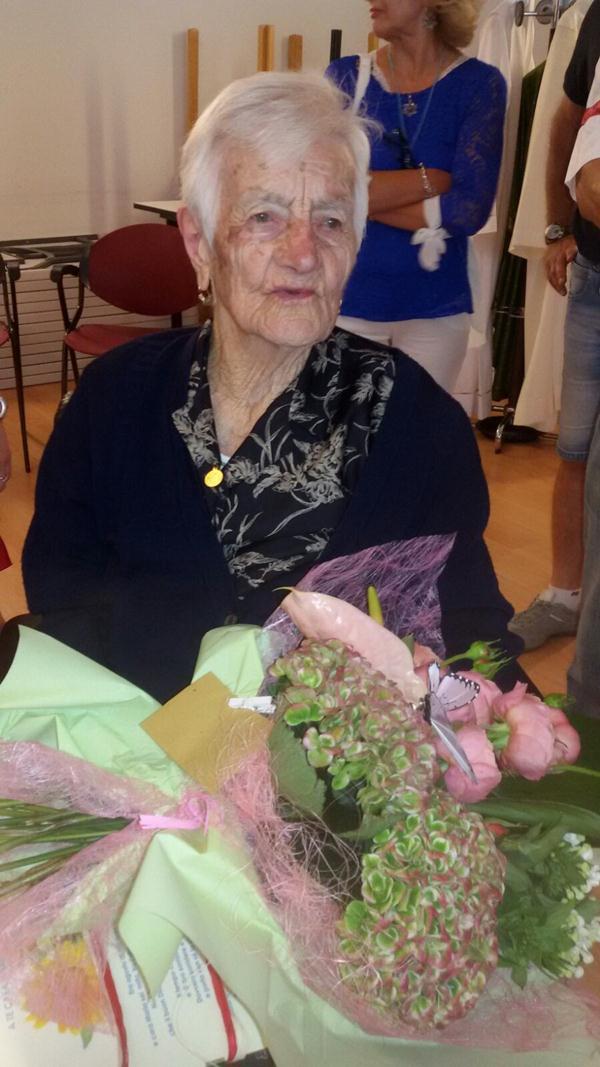 maria andreolli festeggia i cento anni