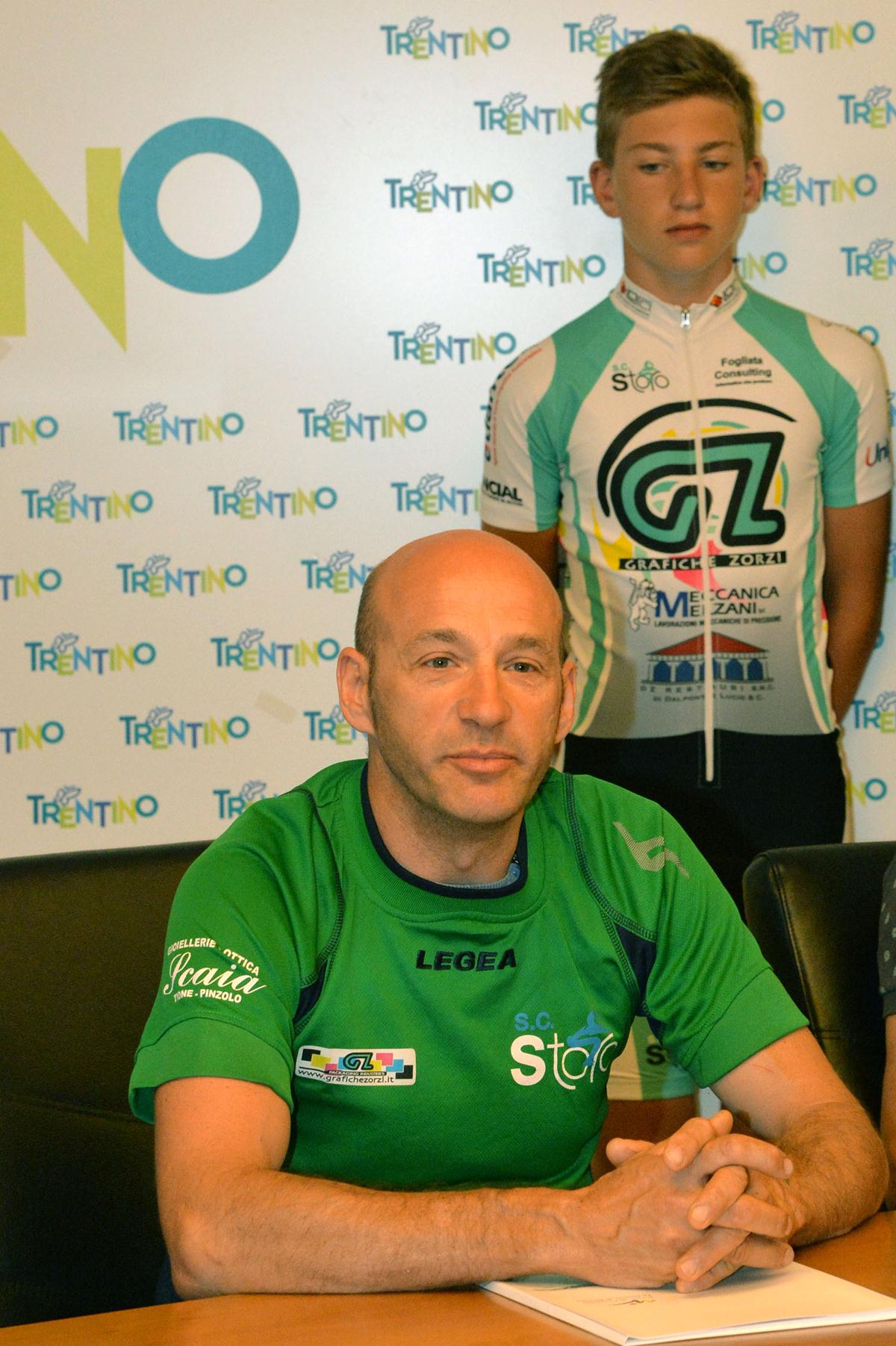 Il presidente della SC Storo Andrea Malcotti foto Daniele Mosna 2016