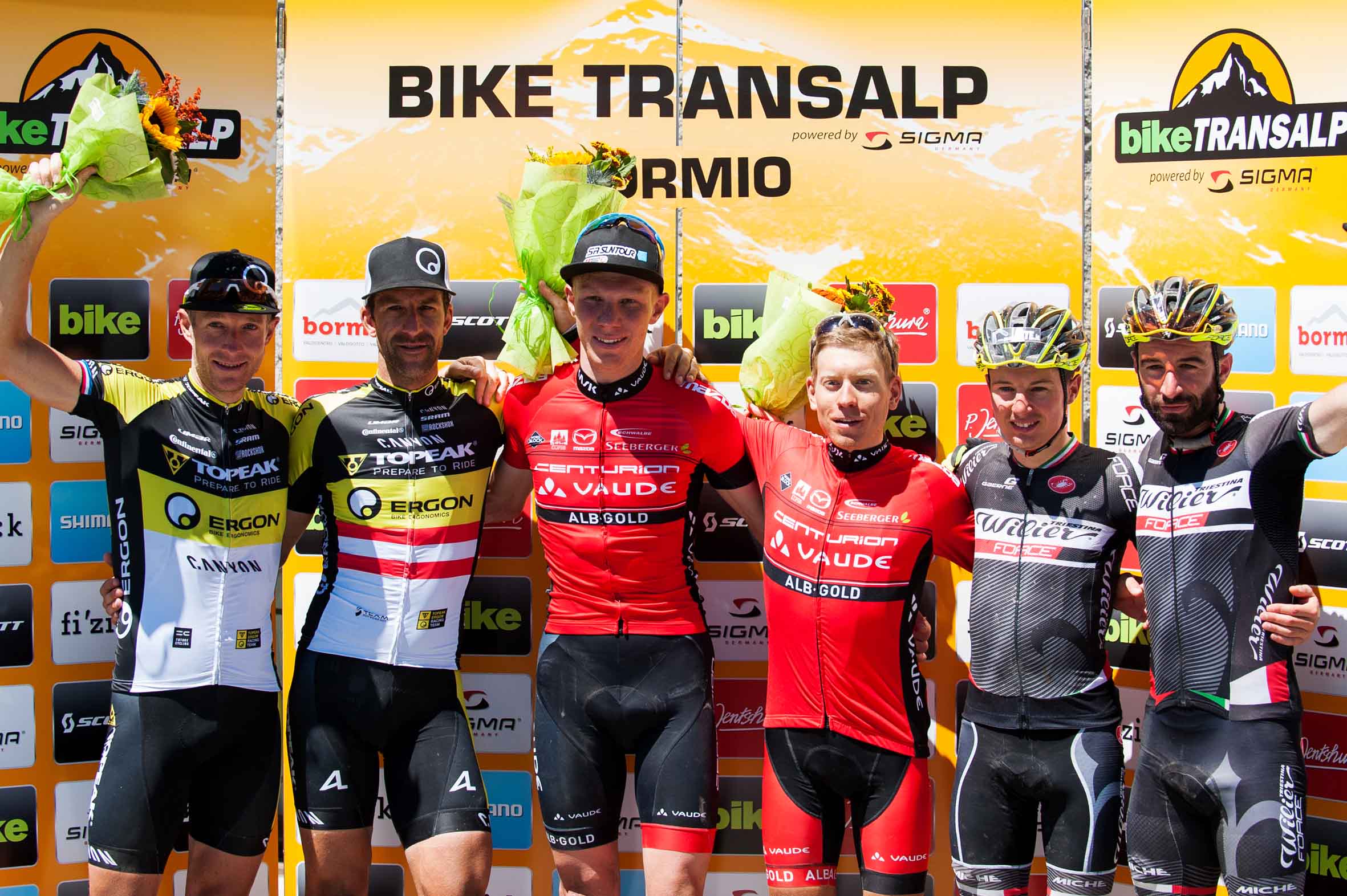 Top-3 men pairs of stage 4  c  Miha Matavz