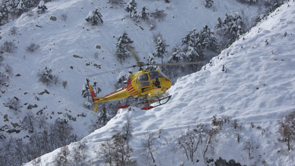neve elicottero