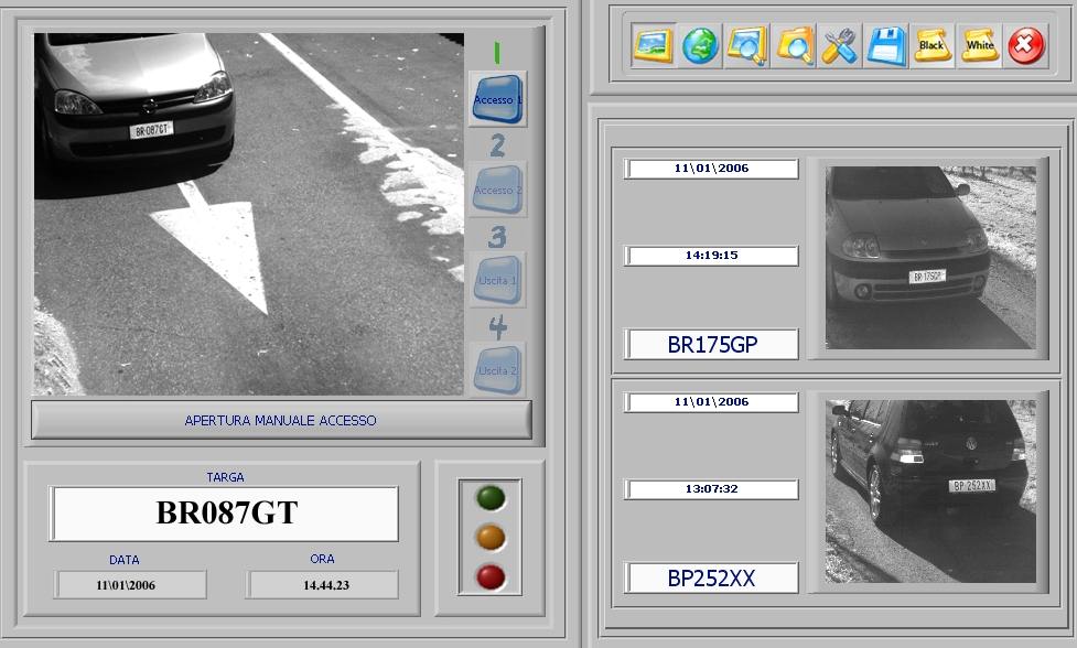 varchi lettura targa 1