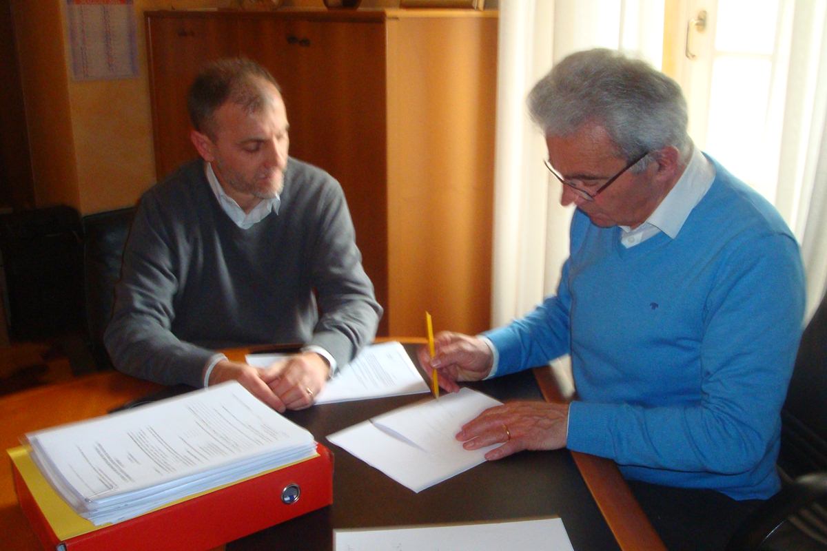 Passaggio di Consegne tra il commissario Papaleoni e il nuovo sindaco Pucci