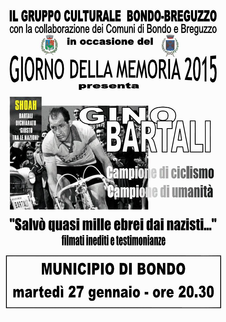 Giorno della Memoria a Bondo Gino Bartali campione di ciclismo campione di umanità