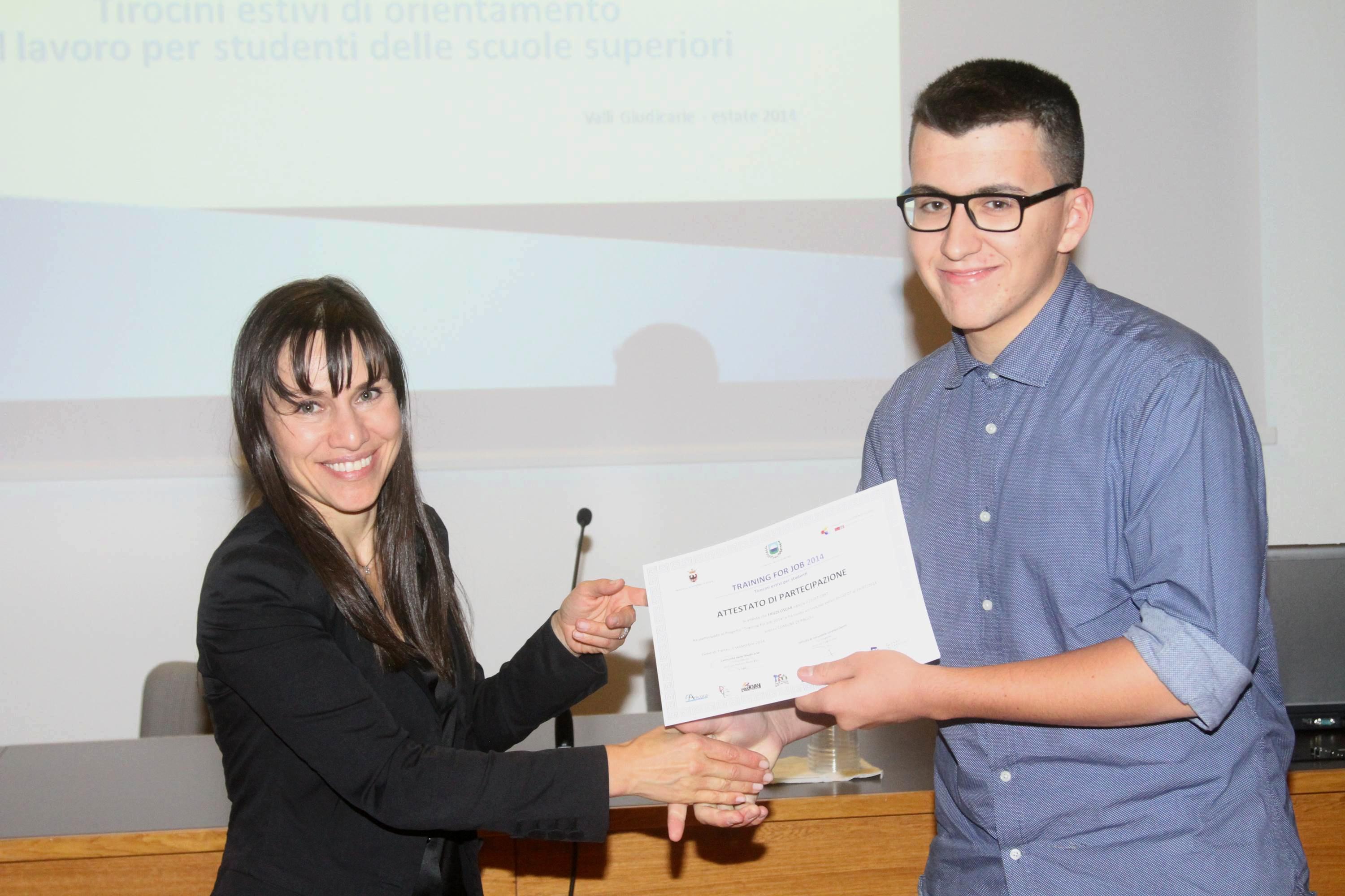 training for job  2014 - giudicarie - trentino