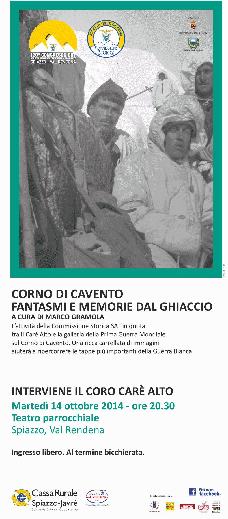 Sat congresso spiazzo corno di CAvento serata con MArco Gramola