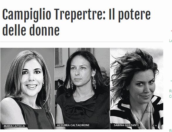 campiglio trepertre il potere dell edonne