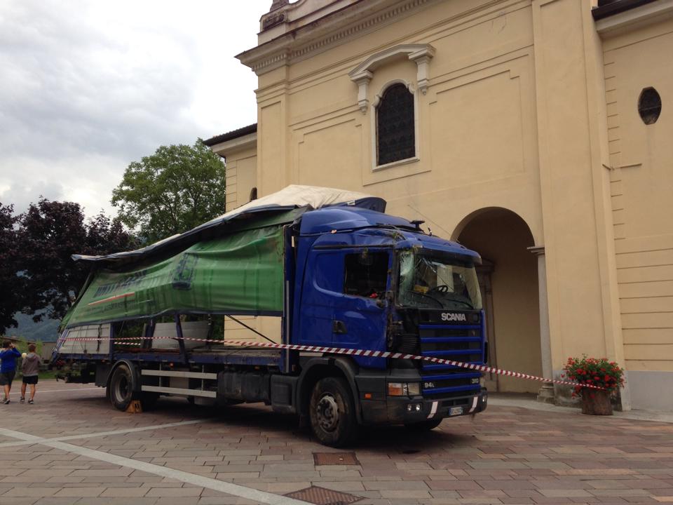 il camion recuperato