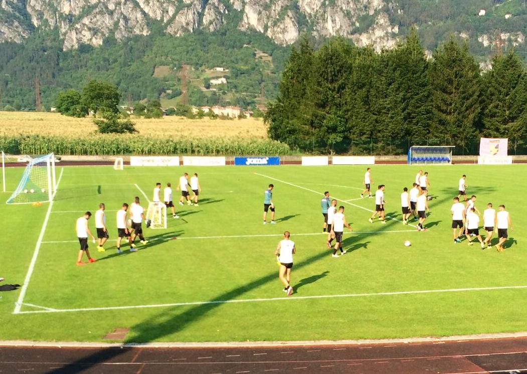 foto ritiro Palermo a storo 2015