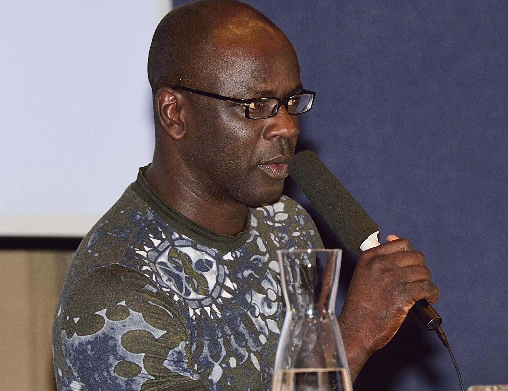 Lilian Thuram alle Terme di Comano parla di integrazione sociale di lotta al razzismo di ruolo del calcio e dello sport nel favorire luguaglianza 2015