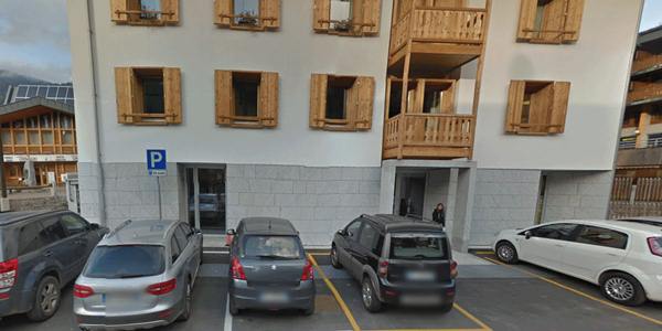 parcheggio parrocchia Madonna di campiglio