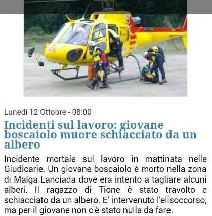 ragazzo morto notizia falsa