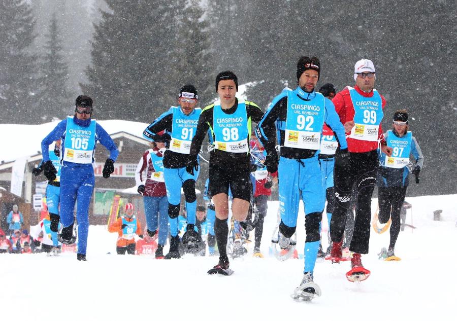 Ciaspingo Val Rendena - partenza agonisti