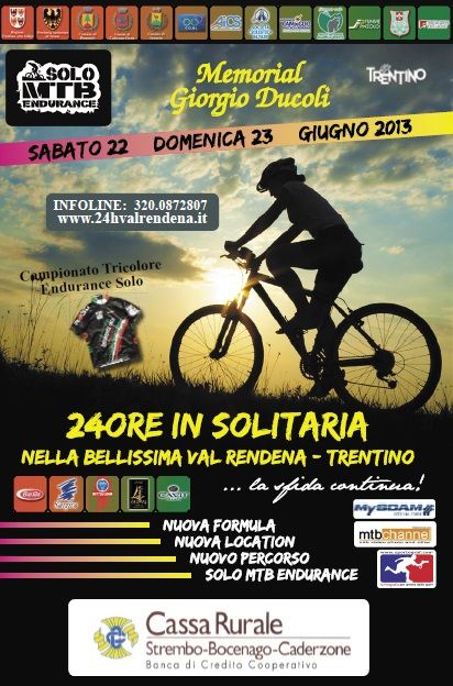 Copertina 2013 Solo mtb Val Rendena