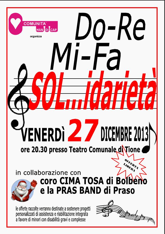 Do re mi fa solidarietà b