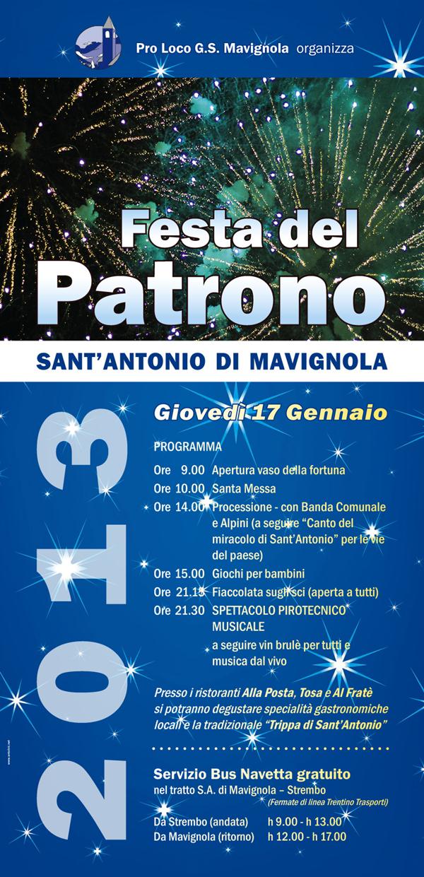 Festa del Patrono s.Antonio di Mavignola