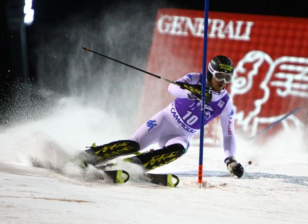Giuliano Razzoli II manche- 3TRE Madonna di Campiglio 2012  foto Matteo Ciaghi