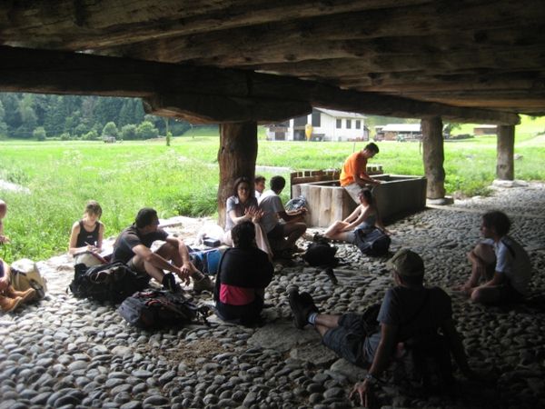 Incontro di riflessione teoologica a Maso Curio Caderzone luglio 2012