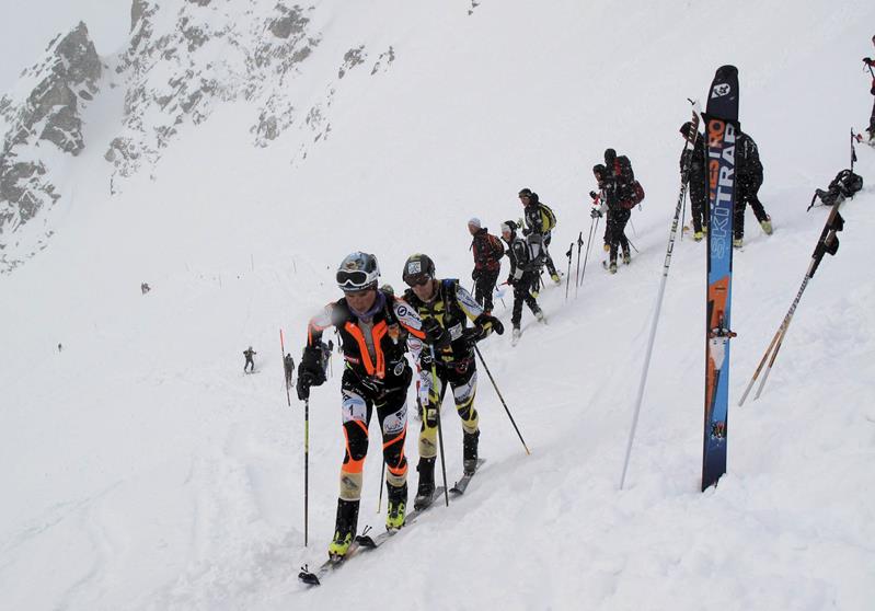 Mathéo Jacquemod e William Bon Mardion adamello ski raid