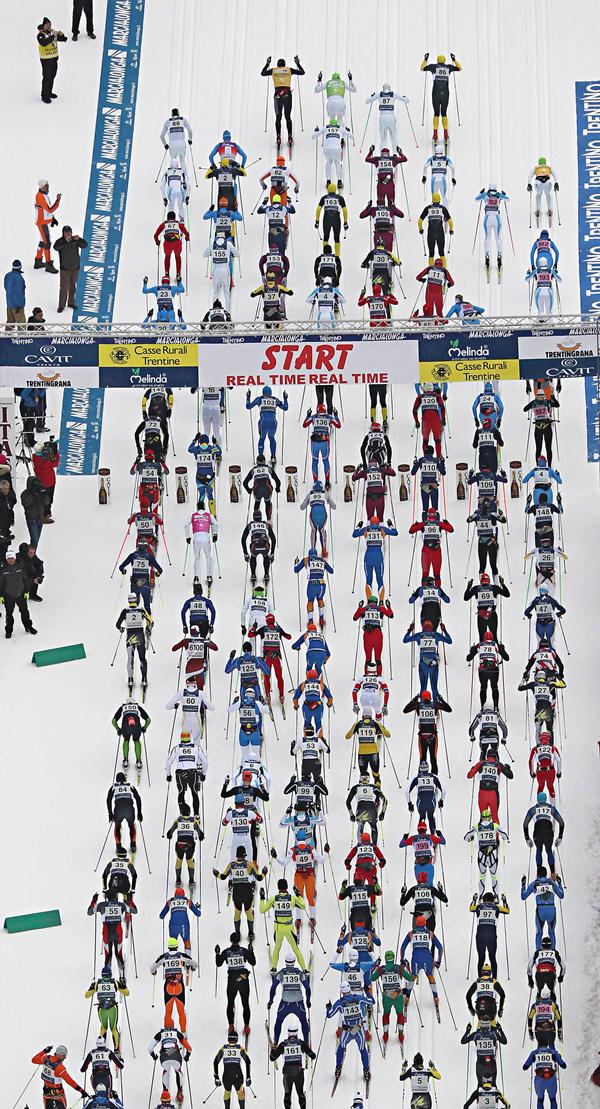 Partenza Marcialonga 1