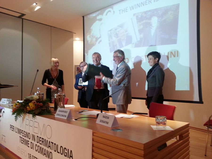 Premio alla carriera per MArio Cristofolini - Terme di Comano 1