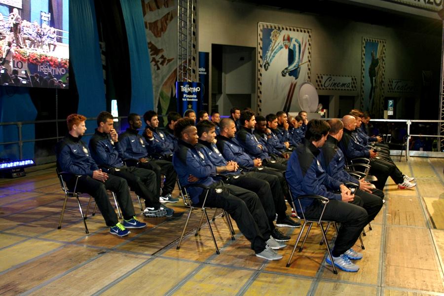 Ritiro Inter a Pinzolo - Presentazione squadra