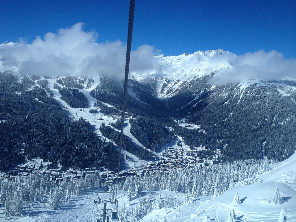 Visuale da Pradalago Madonna di campiglio Trentino