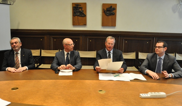 alpeneuregio alcuni momenti della presentazione