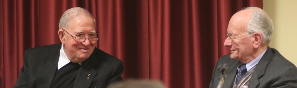 iginio Rogger con Mario Antolini a Tione