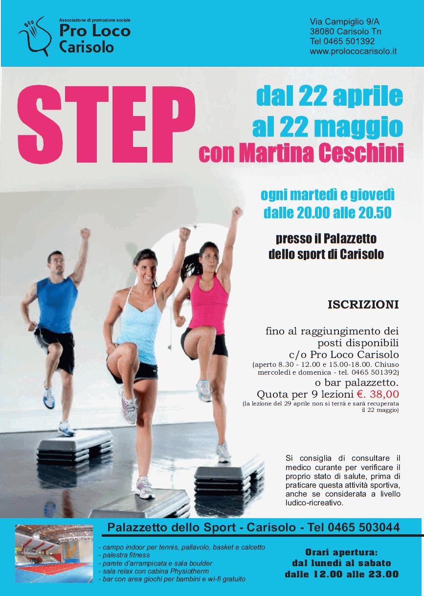 a Carisolo corsi di Step
