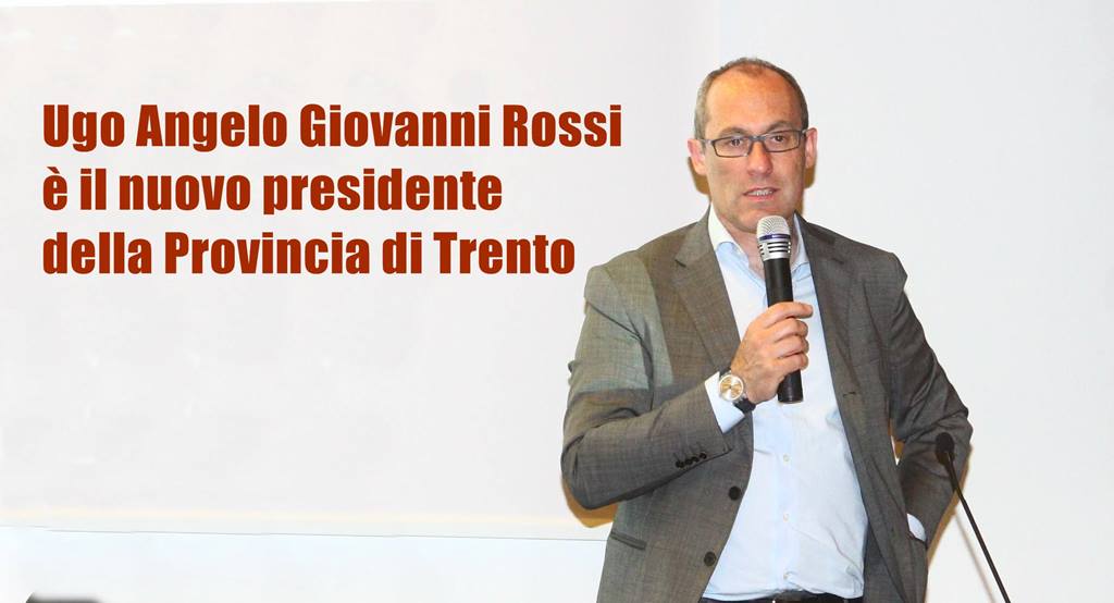 Ugo Rossi presidente della Pat provincia di Trento 1