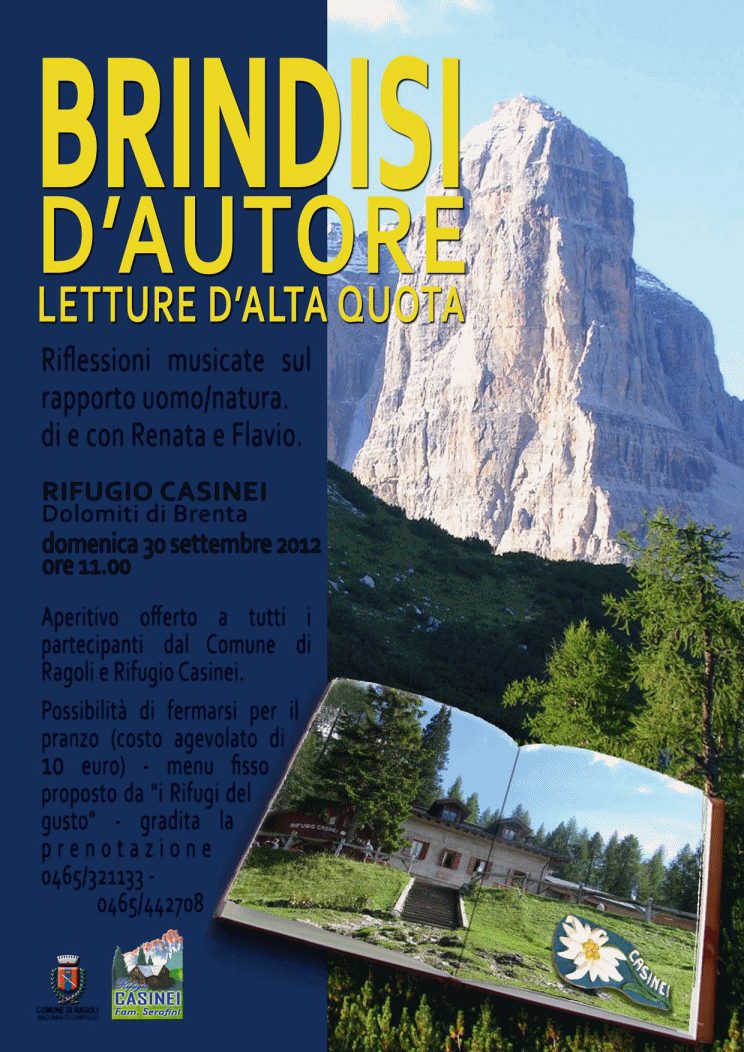 brindisi dautore al rifugio casinei