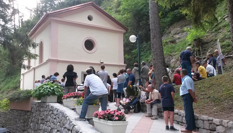 cappella delle Terme di Comano dedicata a Maria