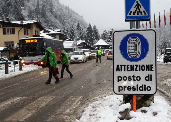 presidio controllo gomme carisolo per madonna di campiglio