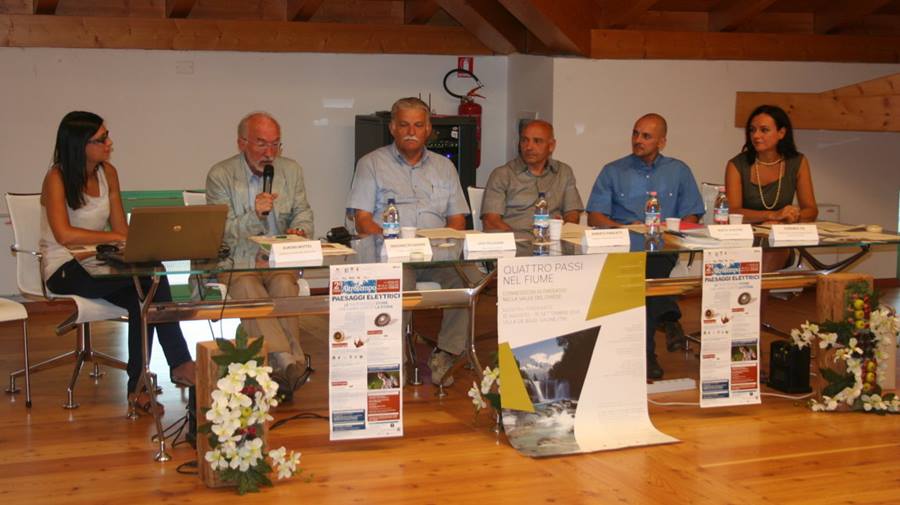 inaugurazione mostra quattro passi nel fiume