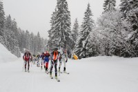 La partenza, ski alp val Rendena 1 - foto modica russo