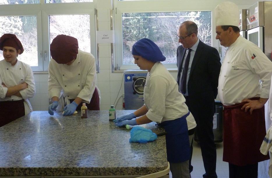 l presidente Rossi al CFP di Riva del Garda