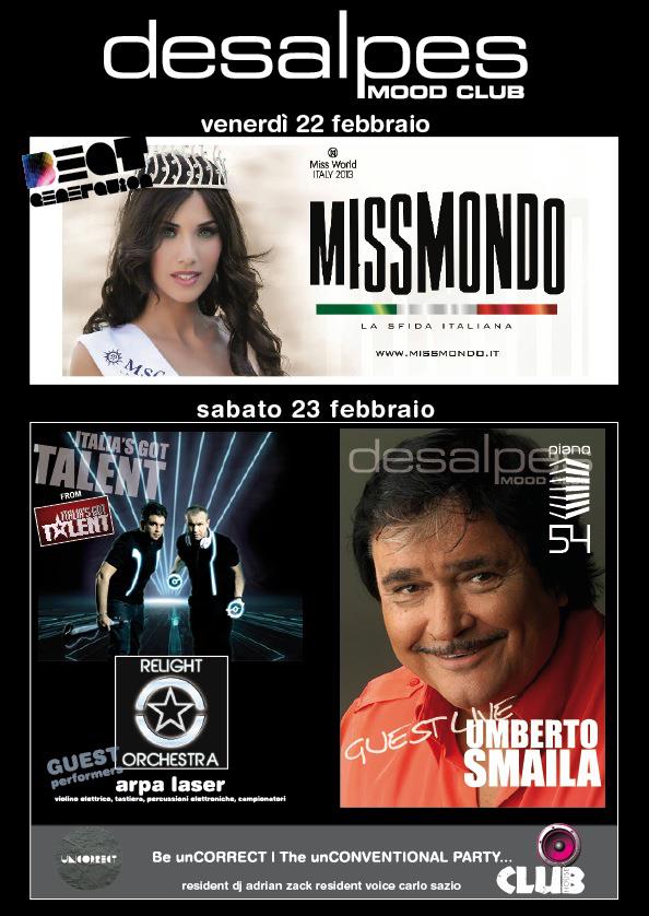 miss mondo al des Alpes