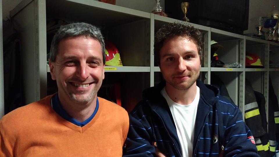 Il comandante uscente Poletti ed il nuovo comandante Balduzzi Il comandante uscente Poletti ed il nuovo comandante Balduzzi
