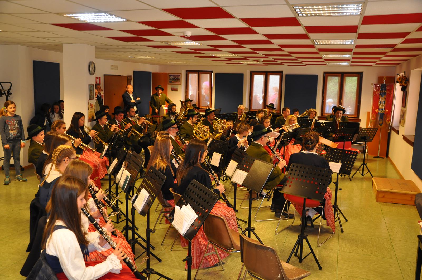 sala prove banda foto rosella Pretti