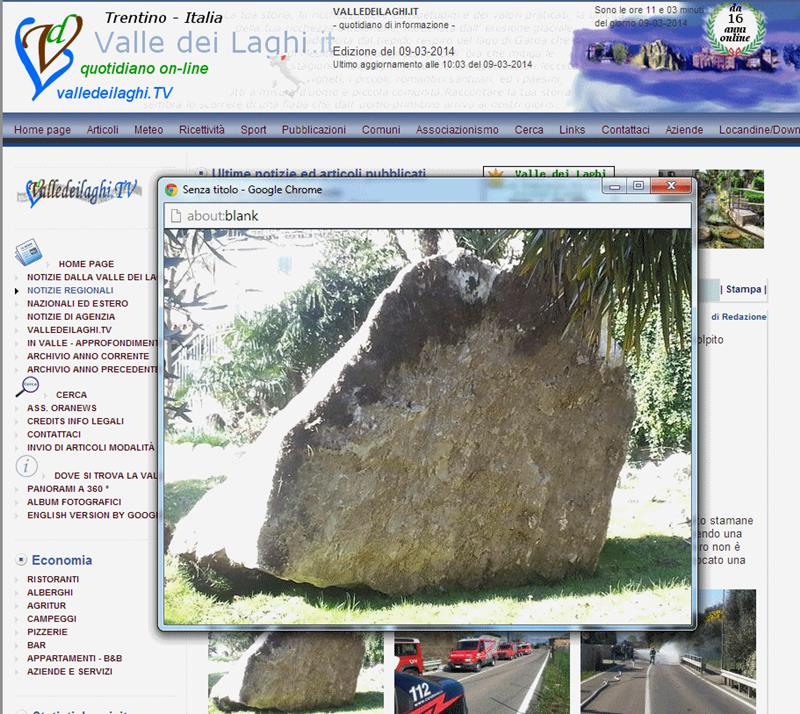 frana arco località linfano 1