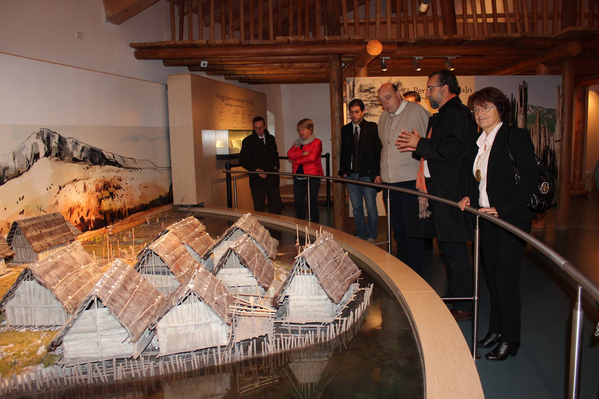 Diego Moltrer in visita a Fiavè al museo delle Péalafitte Nicoletta Aloisi Diego Moltrer in visita a Fiavè al museo delle Péalafitte Nicoletta Aloisi