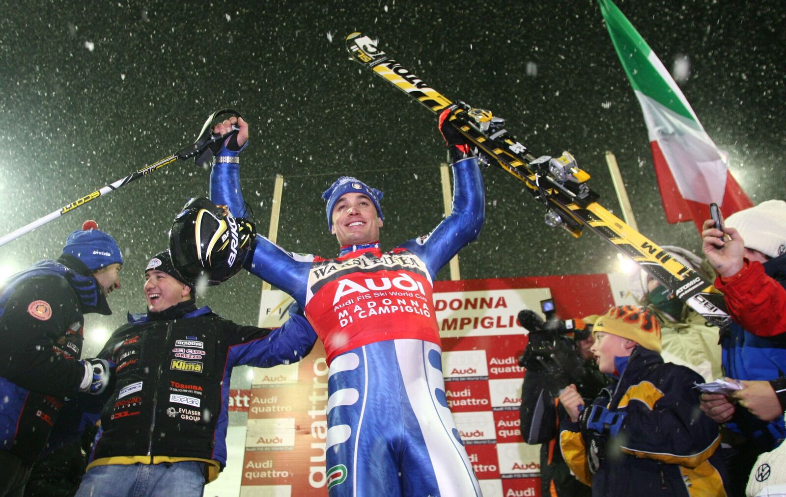 Giorgio Rocca alla 3TRE dieci anni fa il suo grande successo