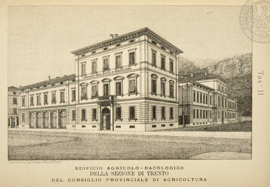 Facoltà Economia Trento bacologico e prima sede Federazione