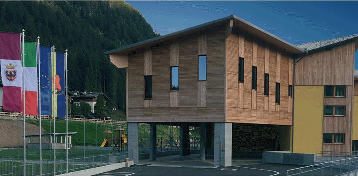 MAdonna di Campiglio - nuovo polo scolastico Giovan Battista Righi
