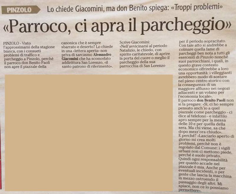 foto articolo adige lettera giacomini
