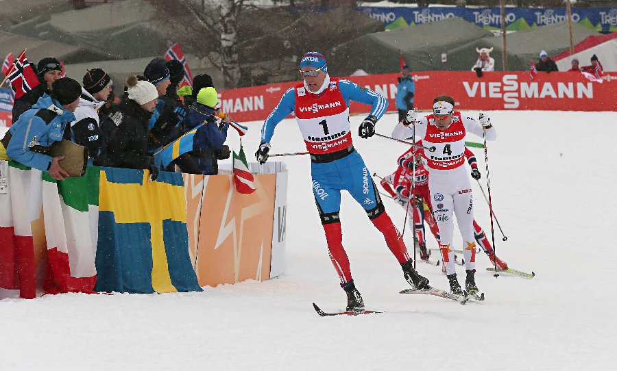 Nikita Kriukov, Val di Fiemme Mondiali Sprint,  Joensson - Foto Newspower Canon 