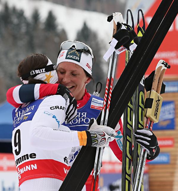 Marit Bjoergen Fiemme 2013